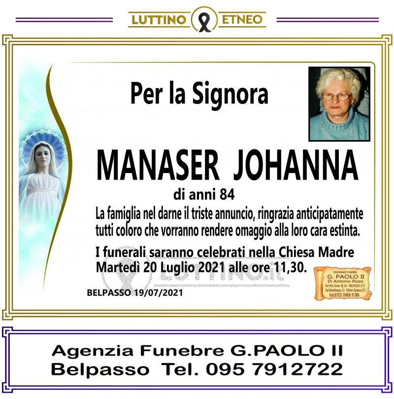 Johanna  Manaser